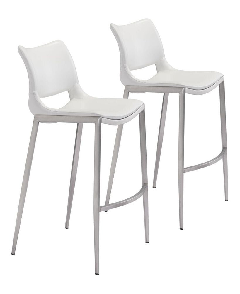 Zuo ace Bar Chair, Set of 2