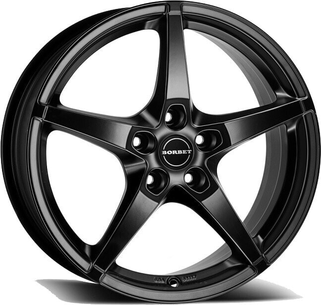 Колесный диск литой Borbet FS black matt 7x16 ET45 - LK5/114.3 ML72.5