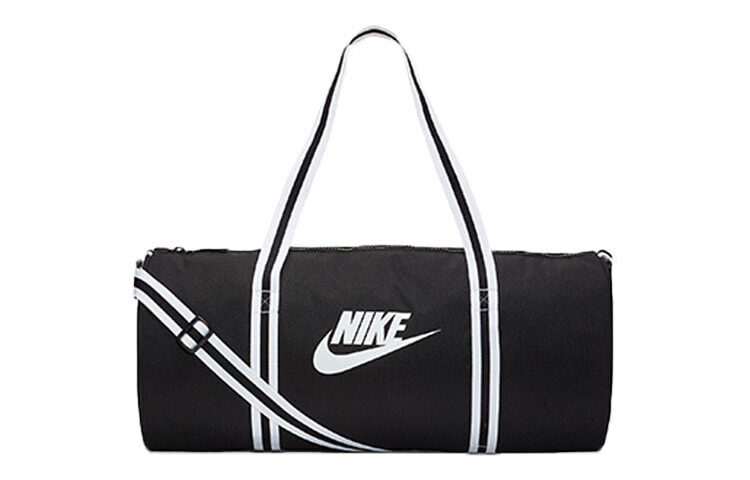 Nike Heritage Duffle Bag 手提包 男女同款情侣款 黑白 / Сумка Nike Heritage Duffle Bag BA6147-010