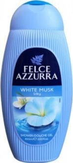 Felce Azzurra White Musk Shower Gel Гель для душа с ароматом белого мускуса и сандалового дерева  400 мл