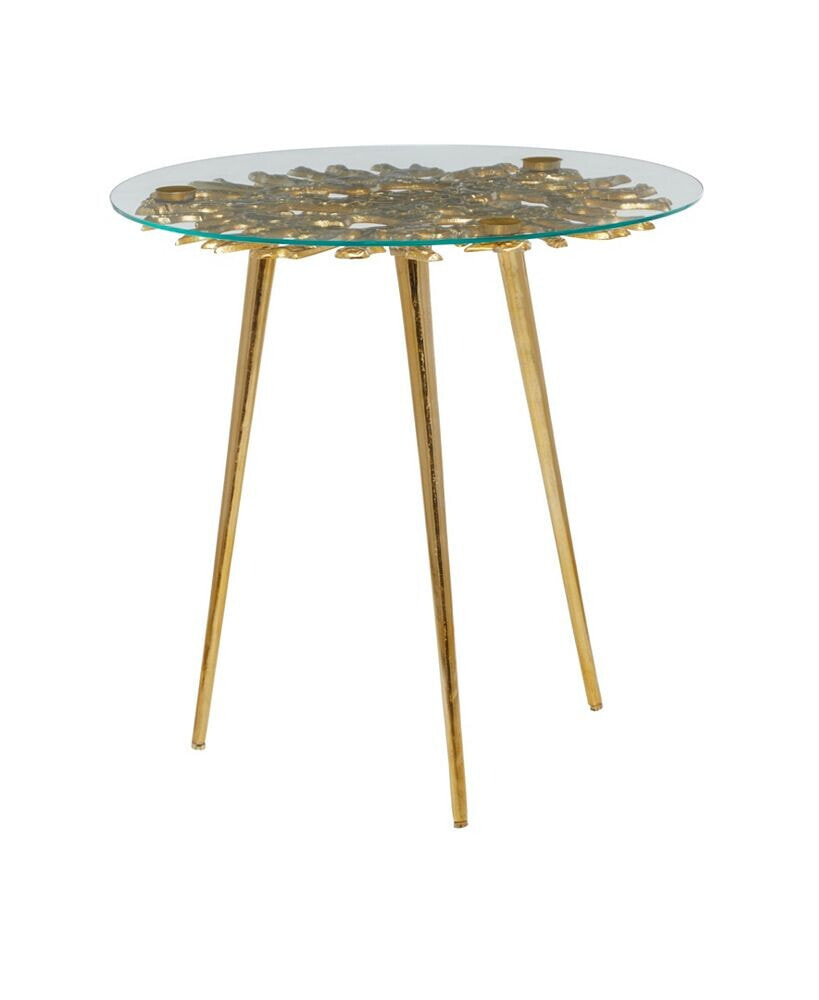 Rosemary Lane aluminum Modern Accent Table