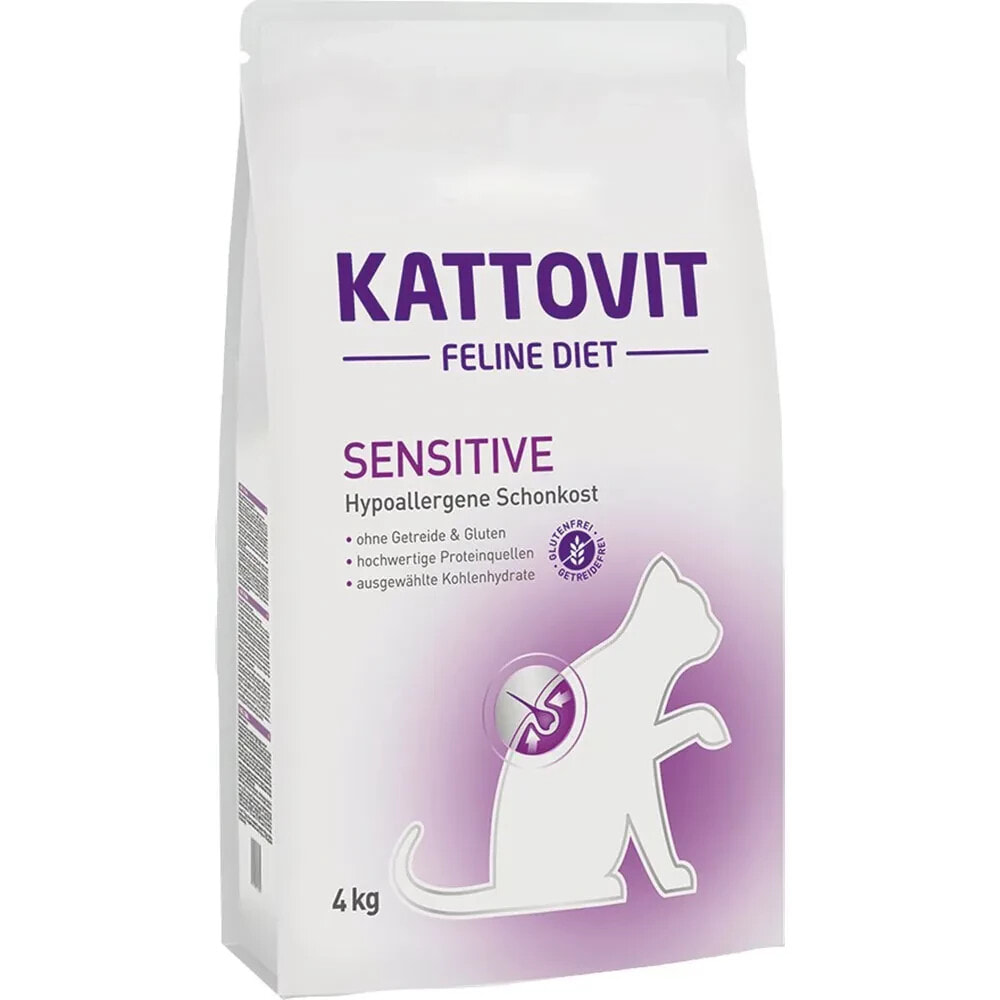 KATTOVIT Sensitive adult wet cat food 4kg