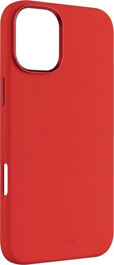 Fixed Fixed MagFlow | Back cover | Apple | iPhone 16 Plus | Liquid silicon | Red