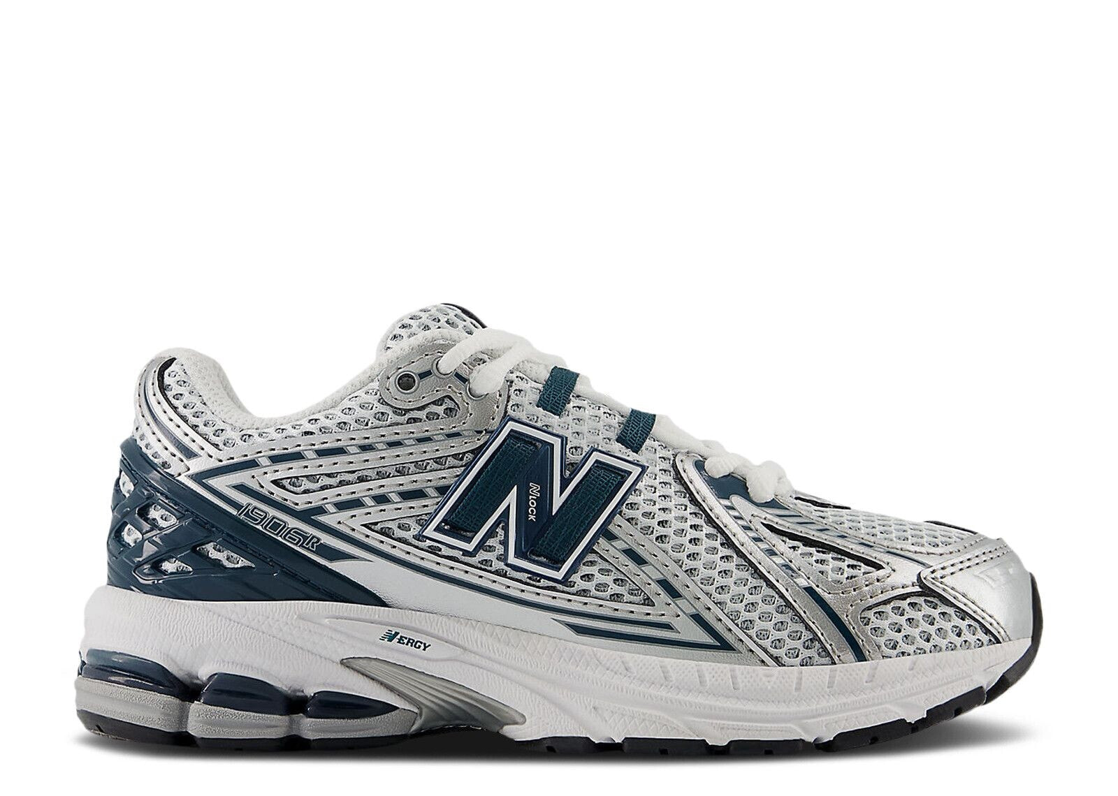 New Balance 1906R Little Kid 'Silver Metallic Deep Ocean'