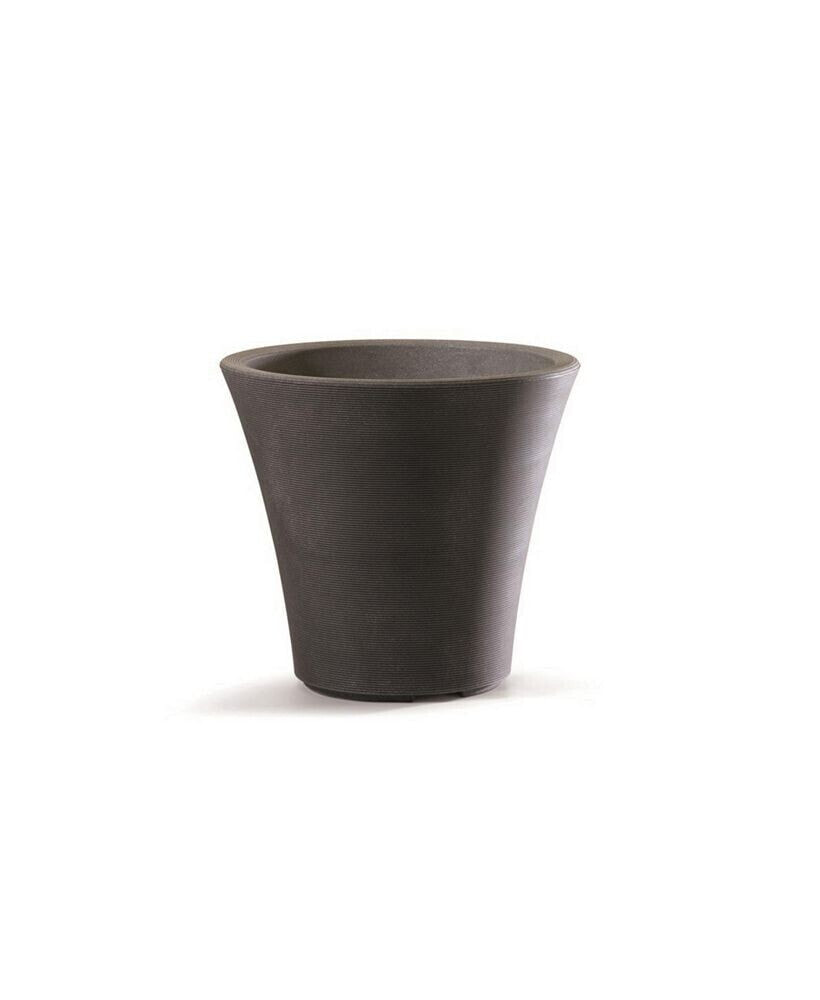 Garden Elements b08316S181 Pamploma Plastic Outdoor Planter Cappuccino 16 Inches