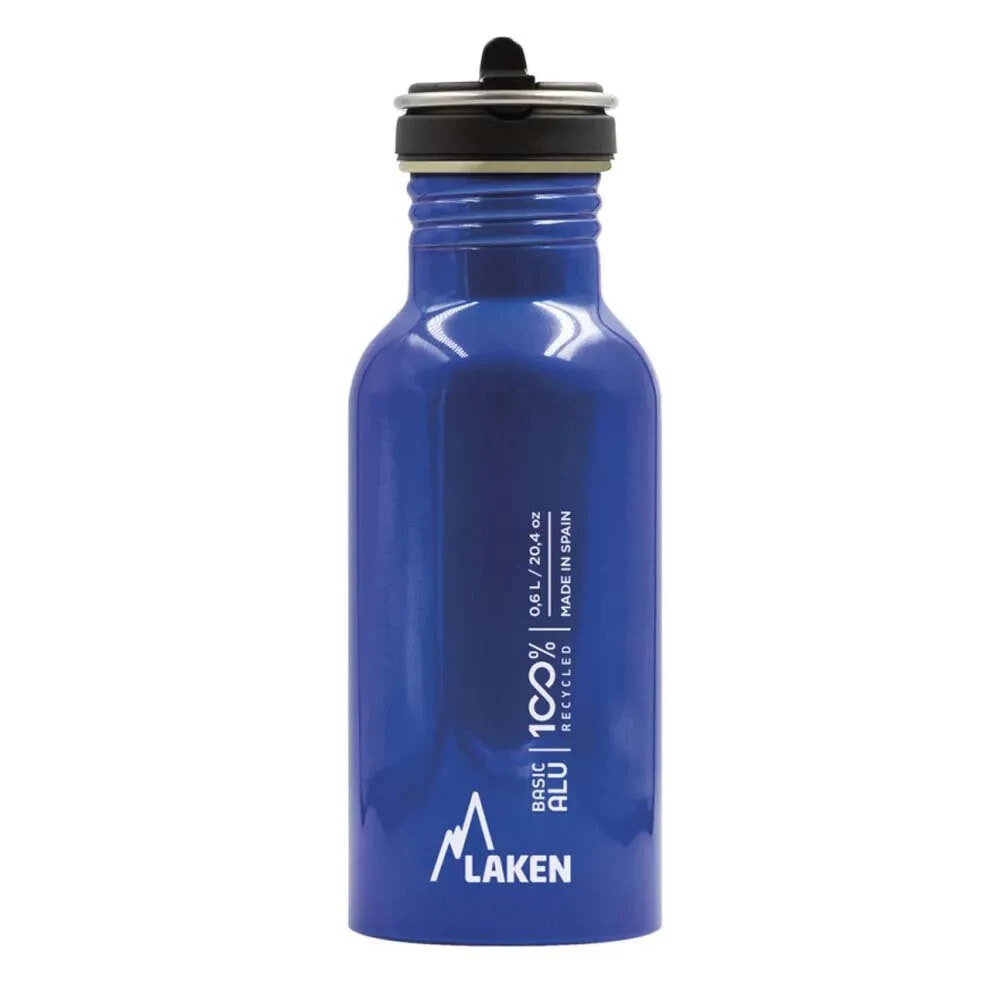 LAKEN Aluminium Basic Cap Flow Bottle 600ml