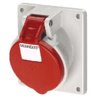 Mennekes 1746 - Straight - 400 V - Red,White - IP44 - 1 pc(s)