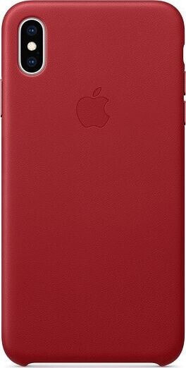 Apple Etui skórzane iPhone XS Max - (PRODUCT)RED-MRWQ2ZM/A