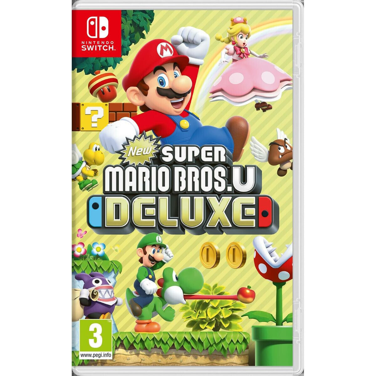 Nintendo New Super Mario Bros. U Deluxe, Switch Английский, Испанский Nintendo Switch 2525681