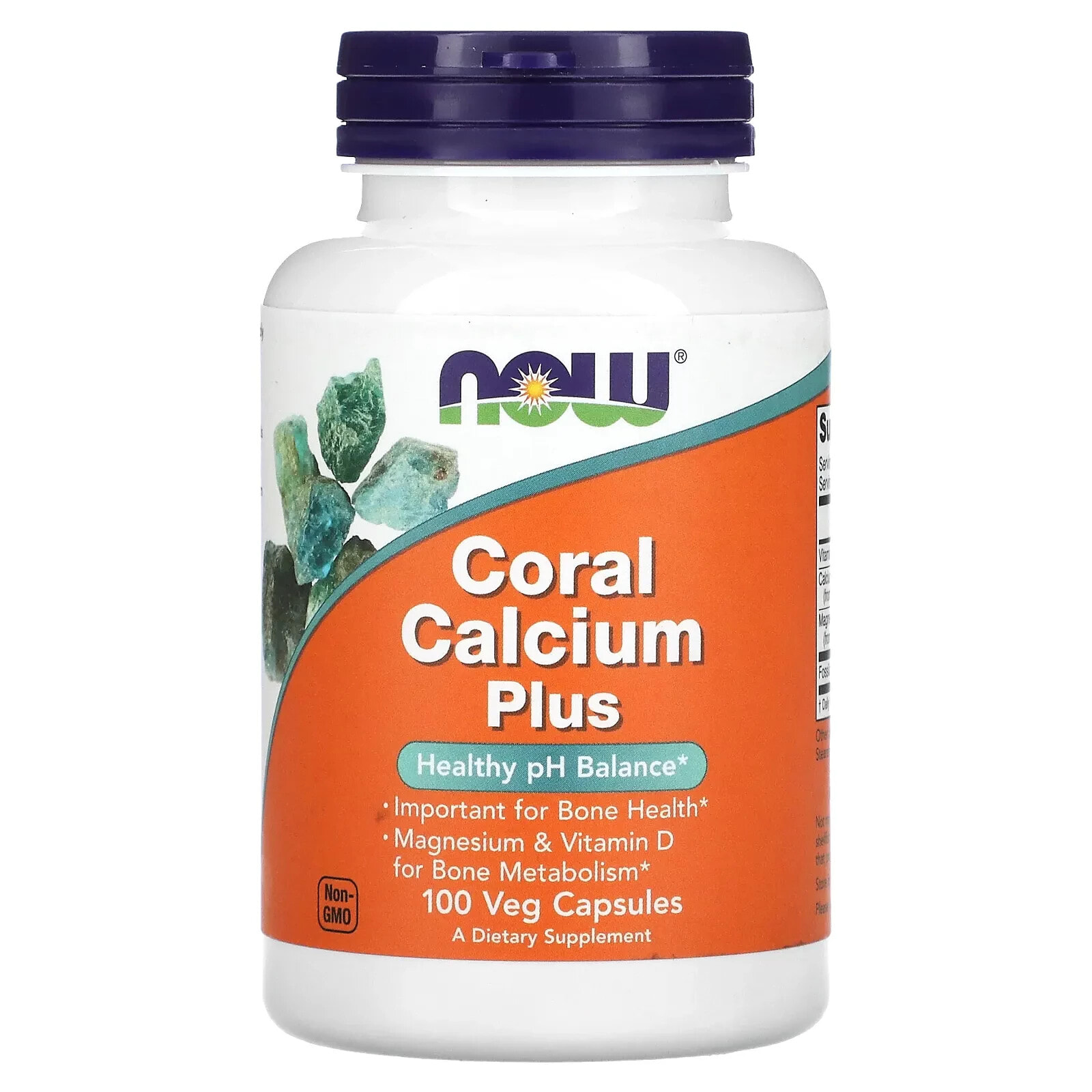 Now Foods, Coral Calcium Plus, 250 растительных капсул