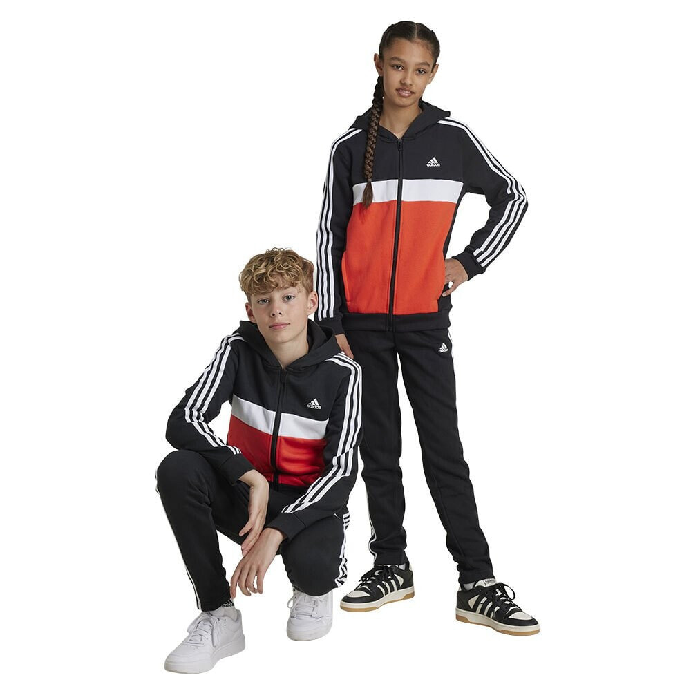 ADIDAS Tiberio 3 Stripes Colorblock Fleece junior tracksuit