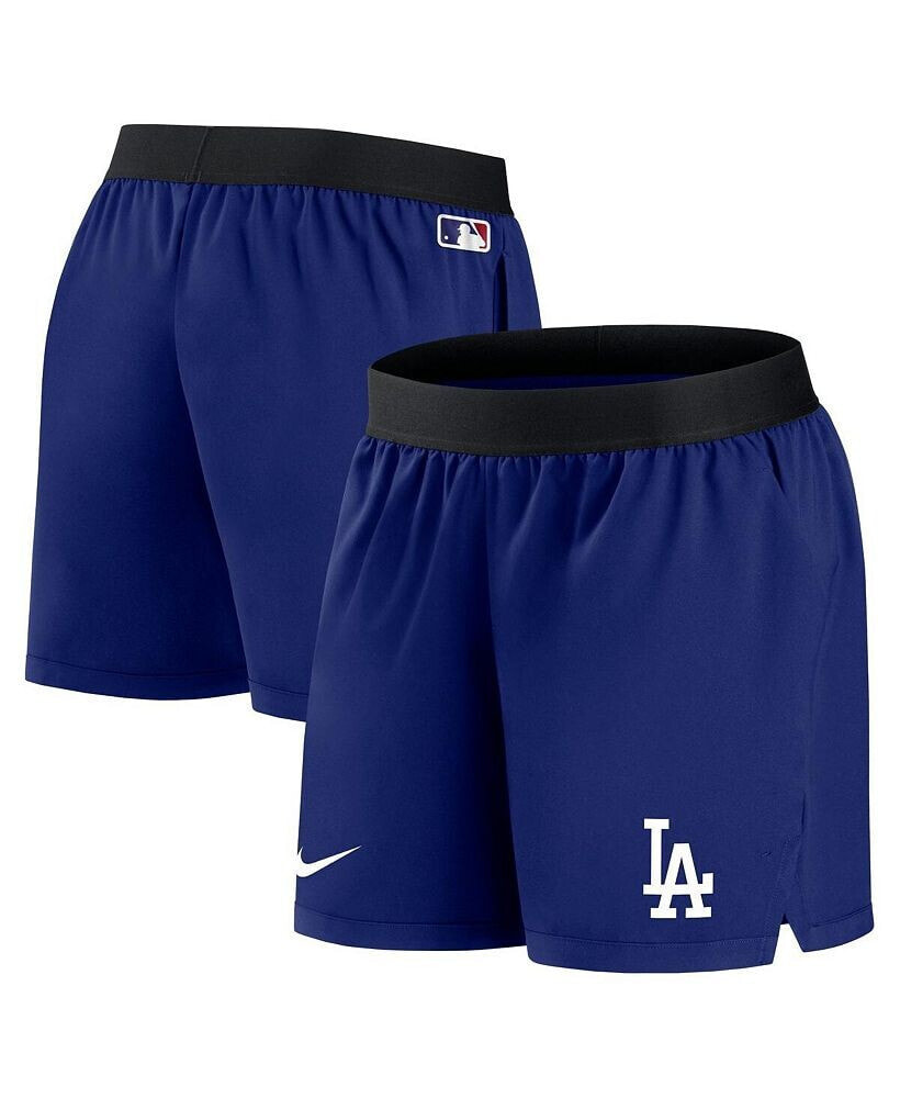 Nike women's Royal Los Angeles Dodgers Authentic Collection Team Performance Shorts