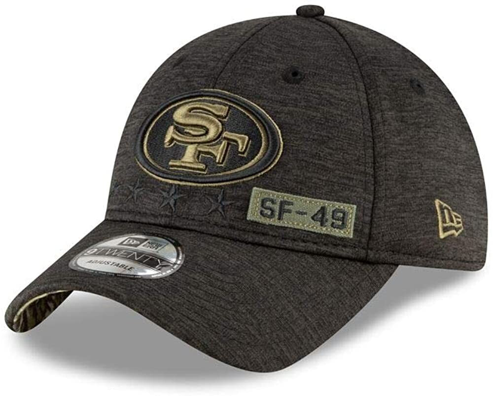 Мужская бейсболка с логотипом New Era 9TWENTY Cap Salute to Service 2020 NFL Teams