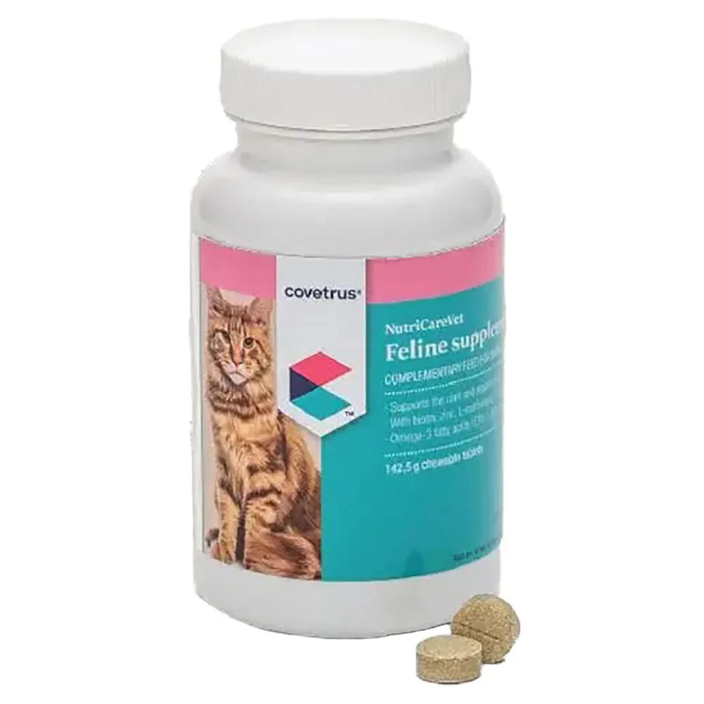 COVETFARM Nutricarevet Suplemento Felino Piel Y Pelo 190Cpd Covetrus Cat Nutritional Supplement 190 Units