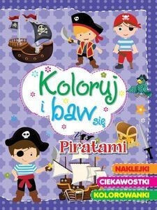 Раскраска для рисования ARTI Kolorowanka Koloruj i Baw Się z Piratami