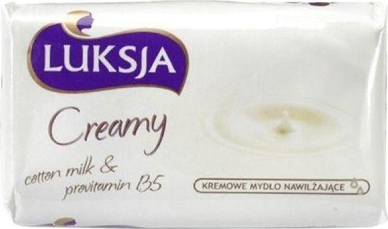 PZ Cussons Polska Creamy Cotton Milk & Provitamin B5 Кусковое крем-мыло с хлопком и провитамином В5 100 г