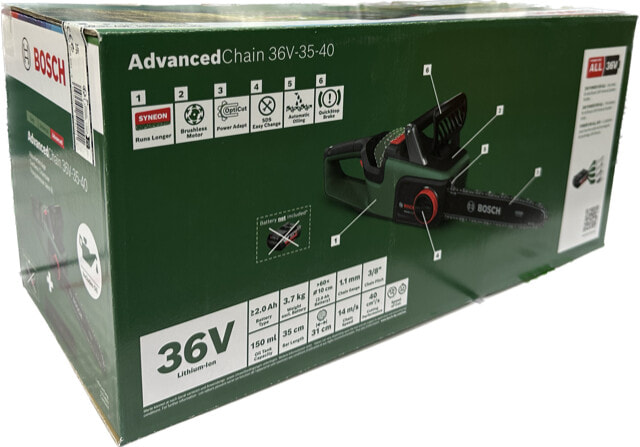 Bosch AdvancedChain 36V-35-40 Akku-Kettensäge Solo 06008B8601