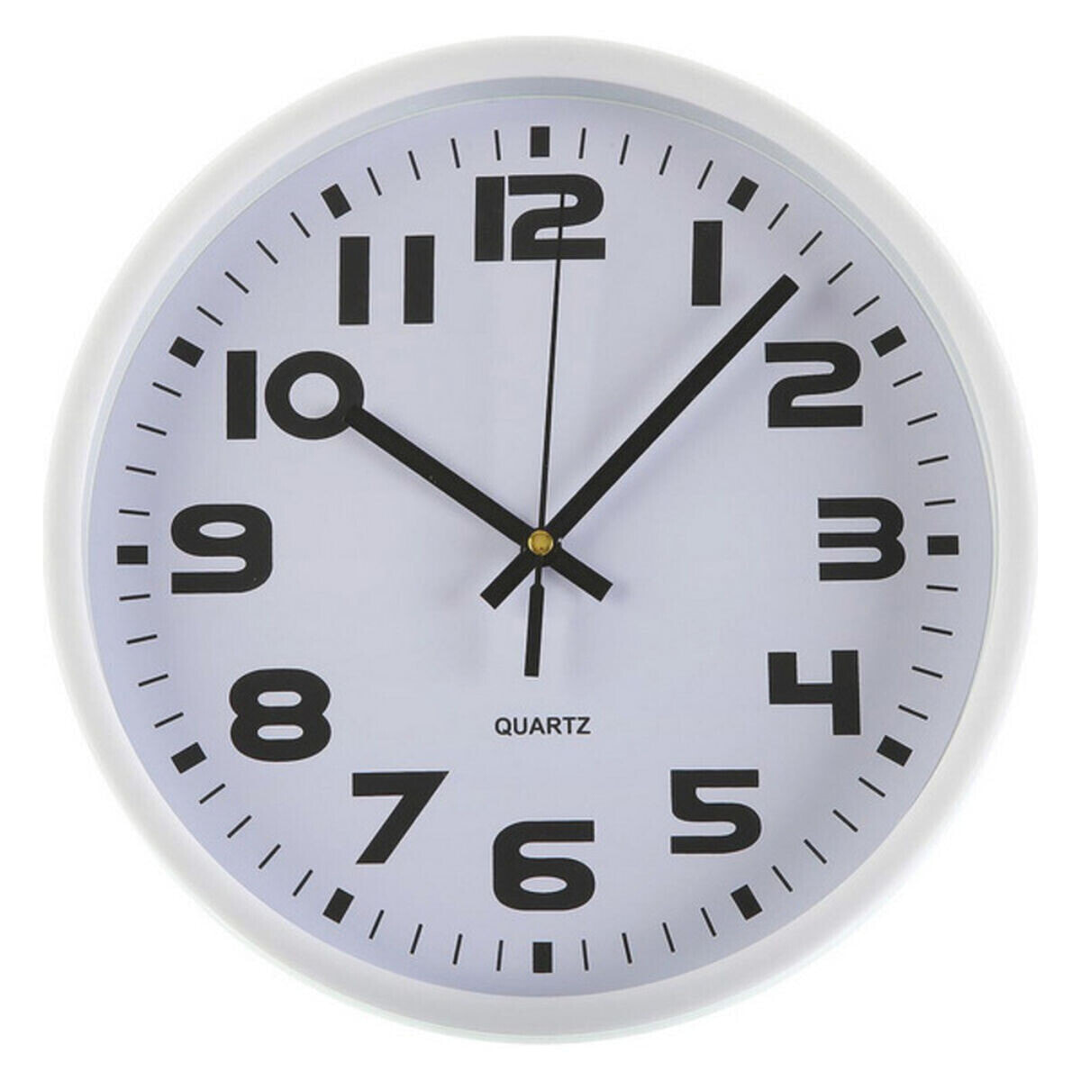Настенное часы Versa Белый Пластик 3,8 x 25 x 25 cm