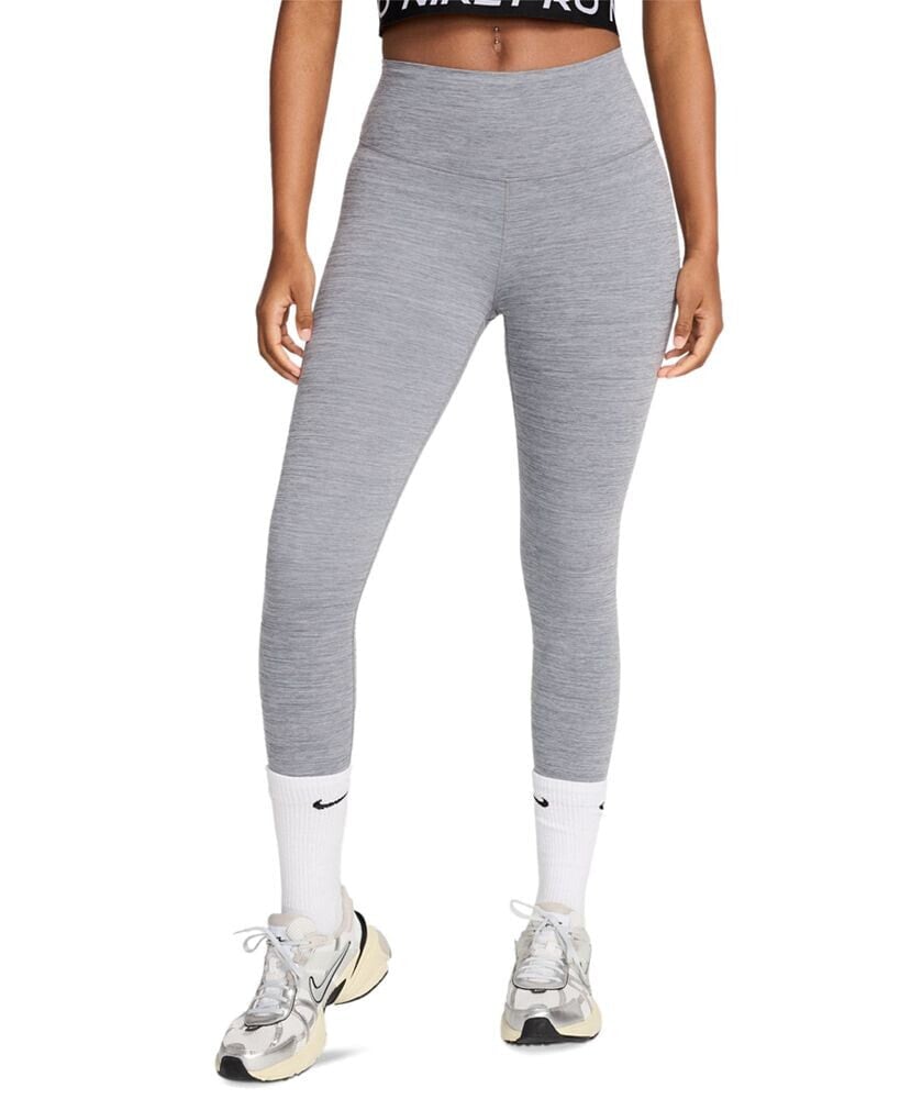 Nike women's One High-Waisted Cropped-Length Leggings