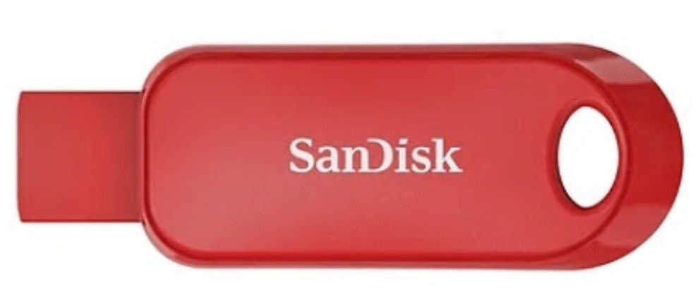 SanDisk Cruzer Snap USB флеш накопитель 32 GB USB тип-A 2.0 Красный SDCZ62-032G-G35R