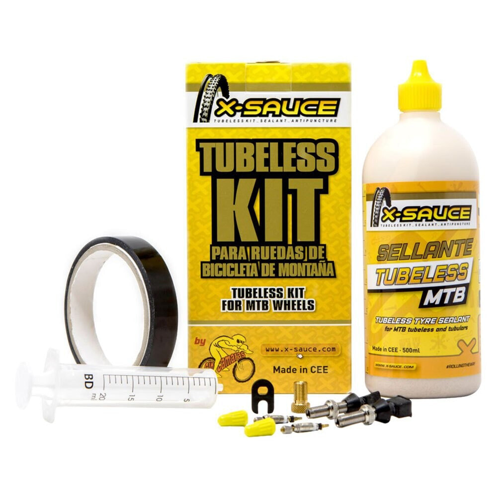 X-SAUCE Tubeless MTB Presta 27 mm Repair Kit