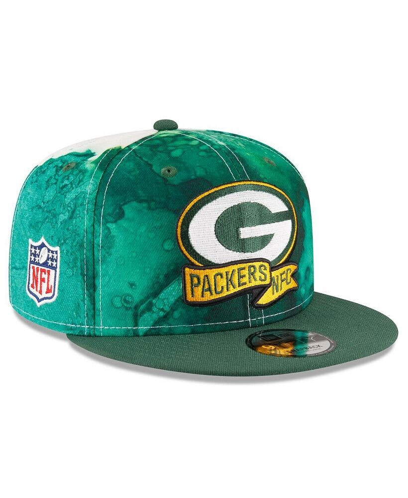 Men's Green Bay Packers 2022 Sideline 9FIFTY Ink Dye Snapback Hat