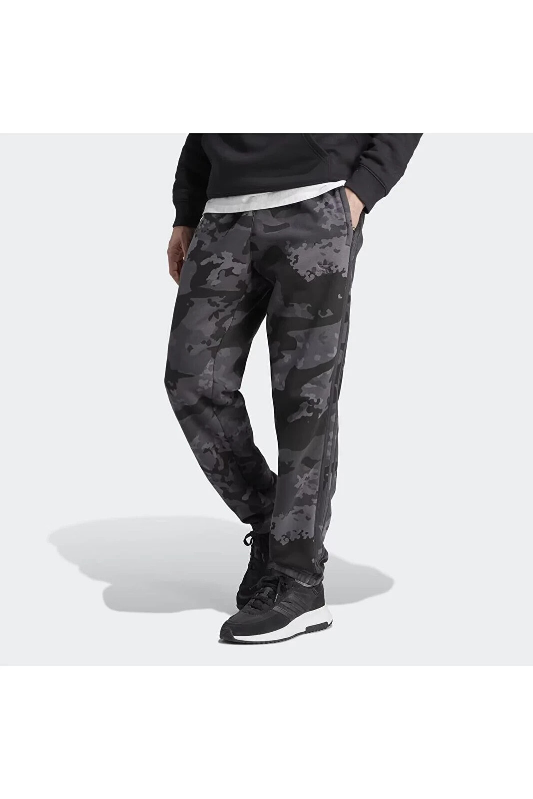 Camo Sweatpant Erkek Günlük Eşofman Altı IK3539 Gri