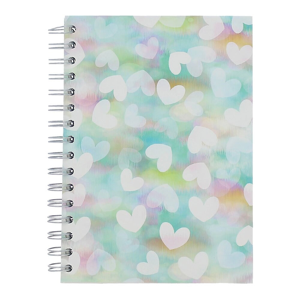 TOTTO A5 Lined Cover Pastel Hearts Notebook