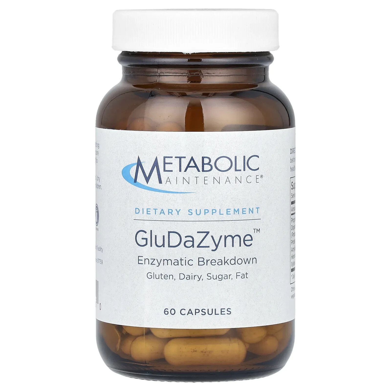 GluDaZyme, 60 Capsules