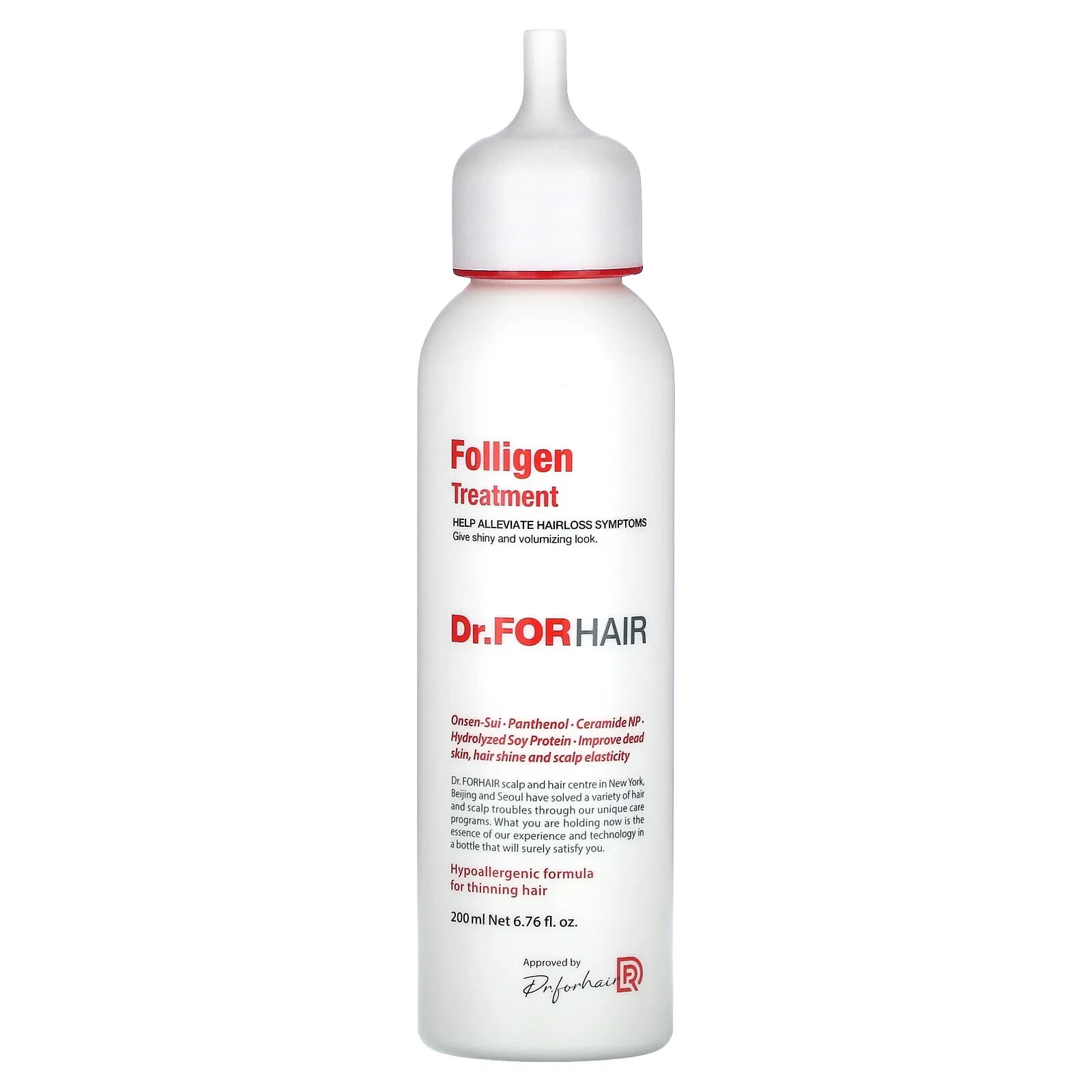 Dr.ForHair, Folligen Treatment, Silk, 300 мл (10,14 жидк. Унции)