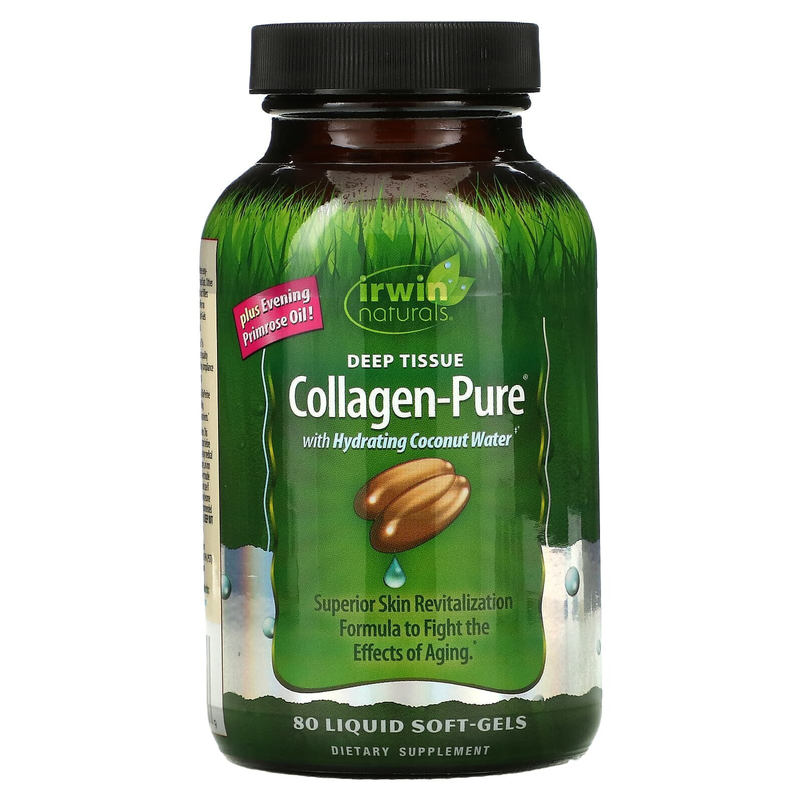 Ирвин Натуралс, Collagen-Pure, Deep Tissue, 80 гелевых капсул