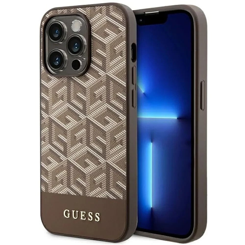 GUESS Guhmp14Xhgcfsew iPhone 14 Pro Max 6.7 Gcube Stripes phone case