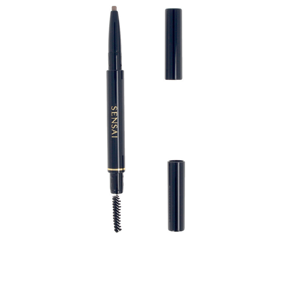Коричневый карандаш для бровей Kanebo STYLING EYEBROW pencil #03-taupe brown 0,2 g