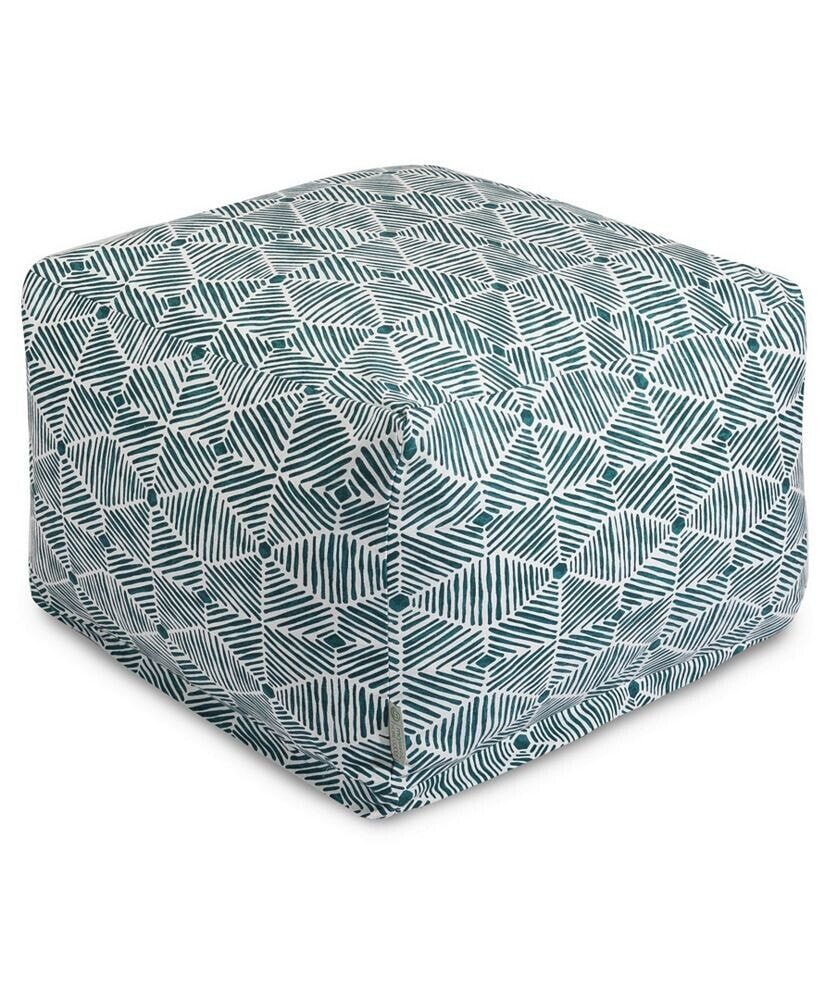 Majestic Home Goods charlie Ottoman Square Pouf 27