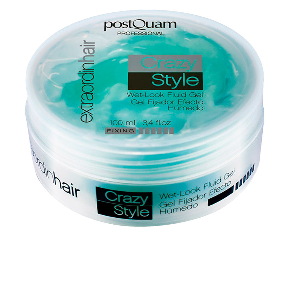 Postquam Crazy Style Wet Look Fluid Gel Фиксирующий гель для эффекта важных волос 100 мл