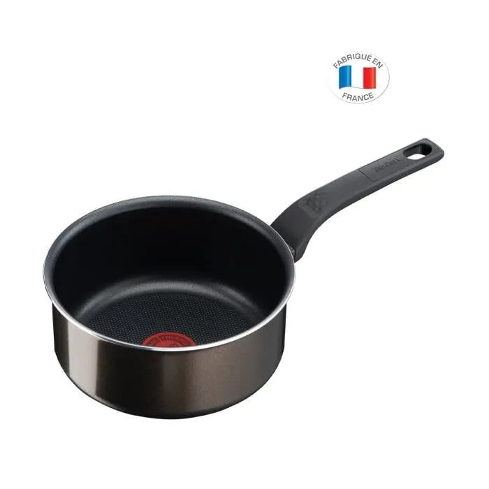 TEFAL B5543002 Easy Cook&Clean Stielkasserolle 20 cm (3 L), Antihaftbeschichtung, Thermo-Signal, Alle Herdarten auer Induktion, Hergestellt in Frankreich