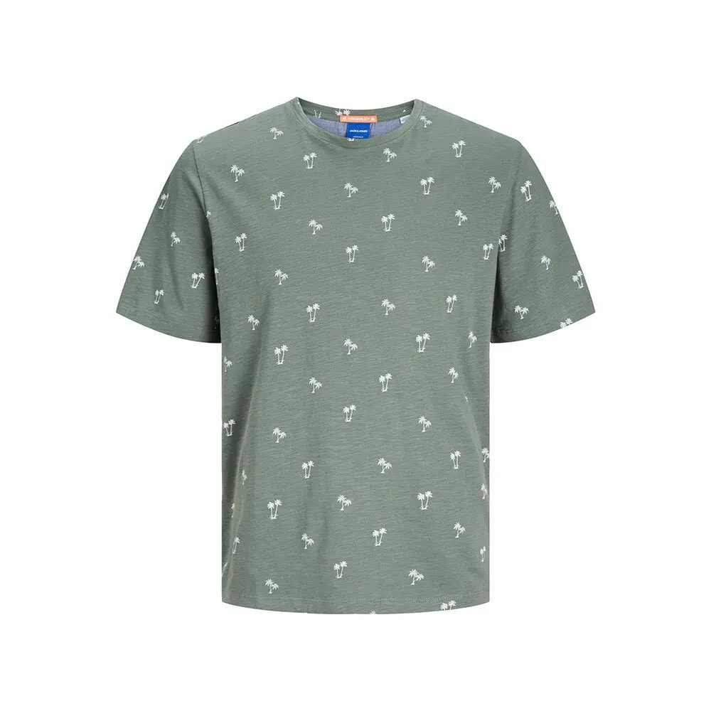 JACK & JONES Palm Aop Dut Short Sleeve T-Shirt