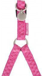 Zolux Adjustable Mac Leather 10mm Harness - Fuchsia