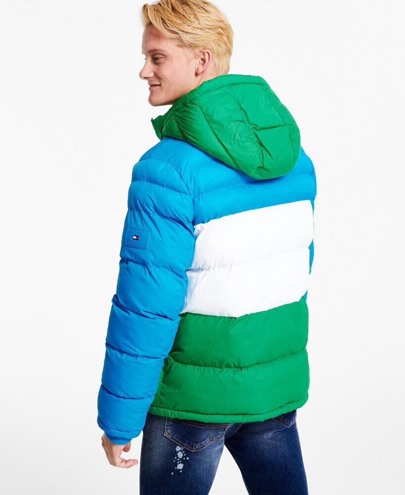 Tommy hilfiger men's quilted deals puffer jacket