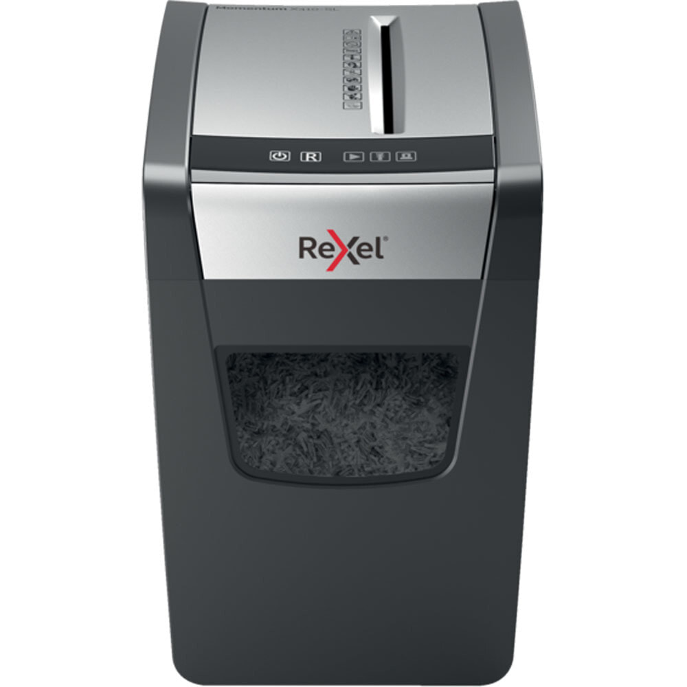 Rexel Momentum X312-SL измельчитель бумаги Particle-cut Черный, Серый 2104574EU