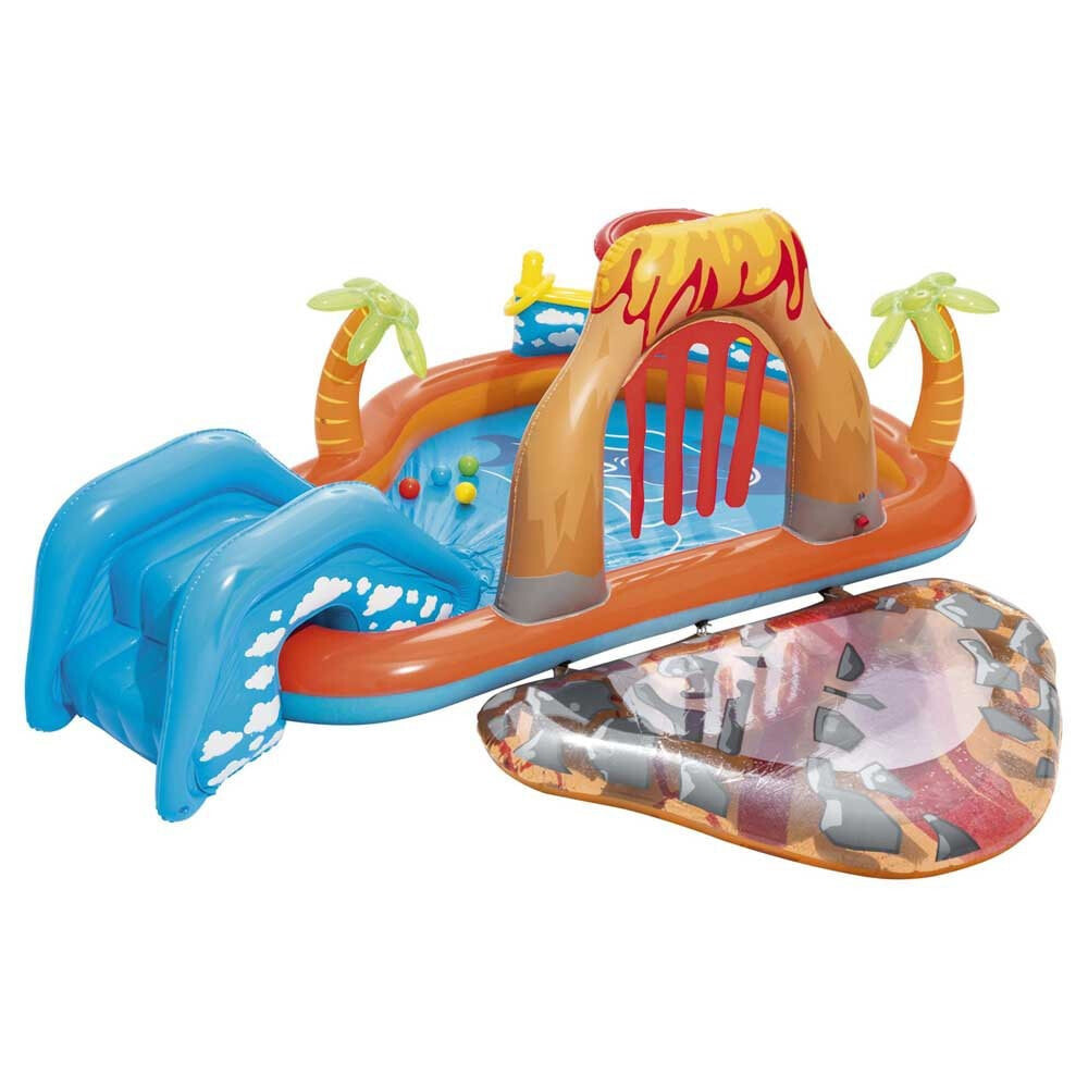 BESTWAY Lava Lagoon 265x265x104 cm Oval Inflatable Play Pool