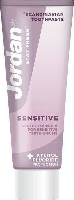 Jordan Stay Fresh Sensitive Toothpaste Зубная паста для чувствительных зубов и десен 75 мл
