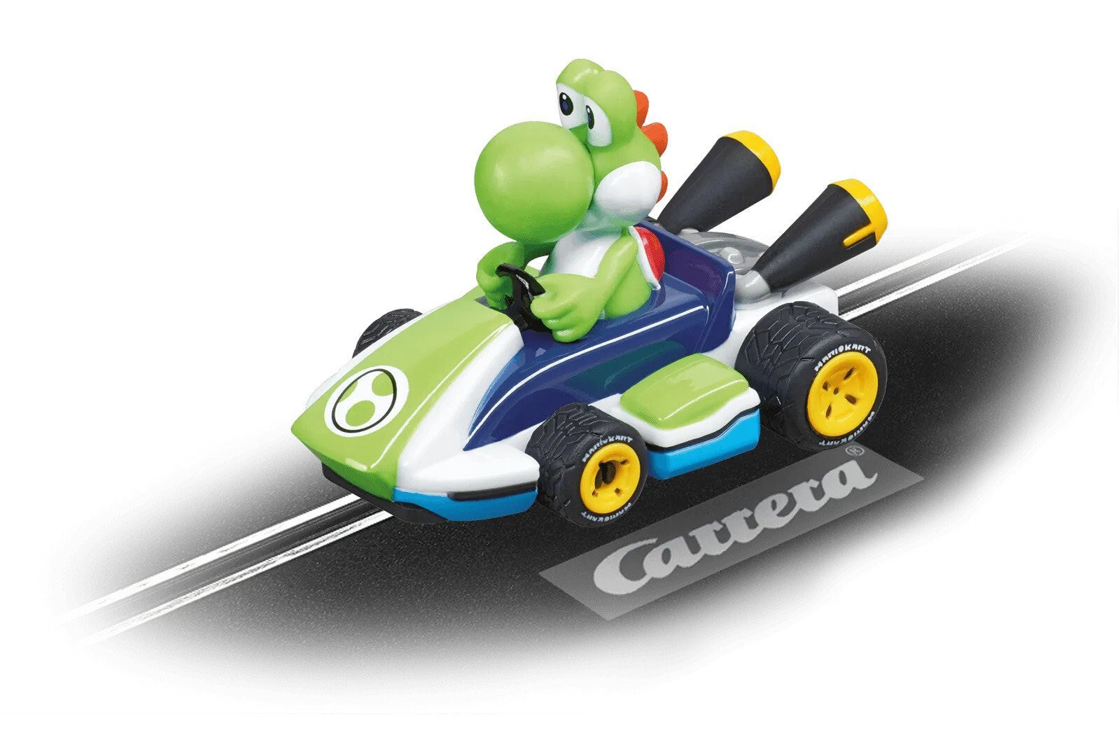 Nintendo Mario Kart - Йоши, Автомобиль, Марио Карт, В помещении/на улице, 8 лет, Серый, Белый