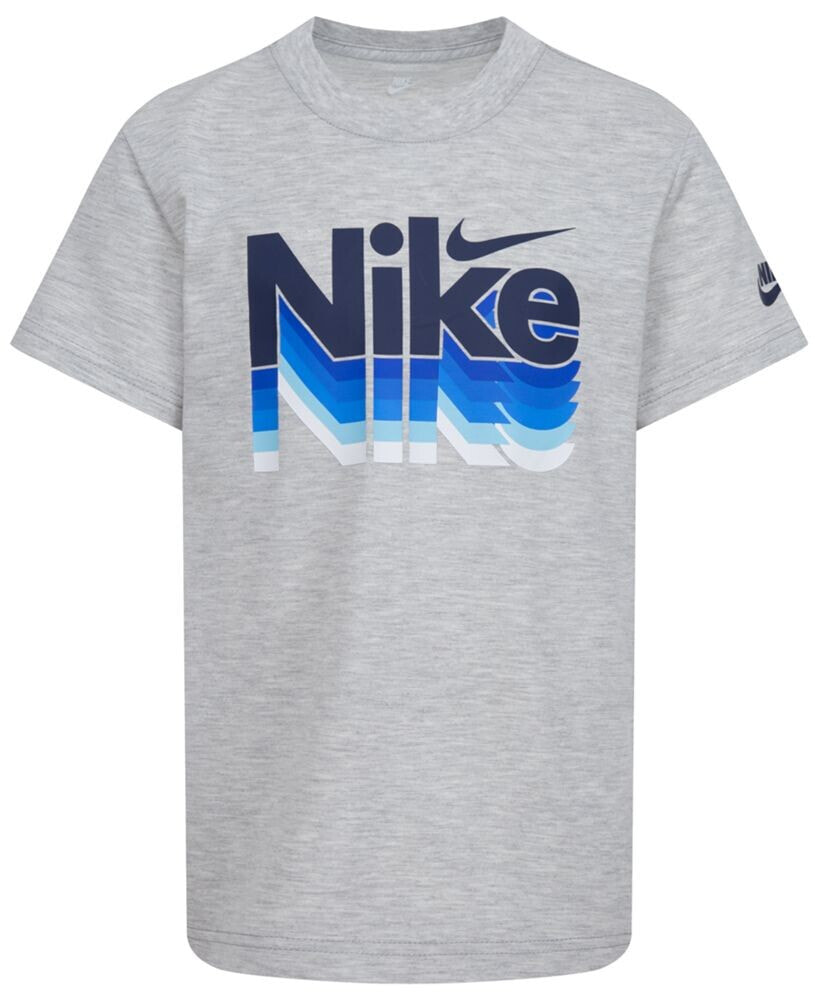 Nike toddler Boys Retro Fader Crew Neck T-shirt