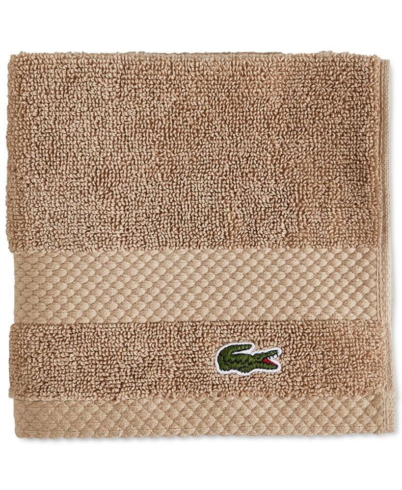 Lacoste Home heritage Anti-Microbial Supima Cotton Bath Towel, 30