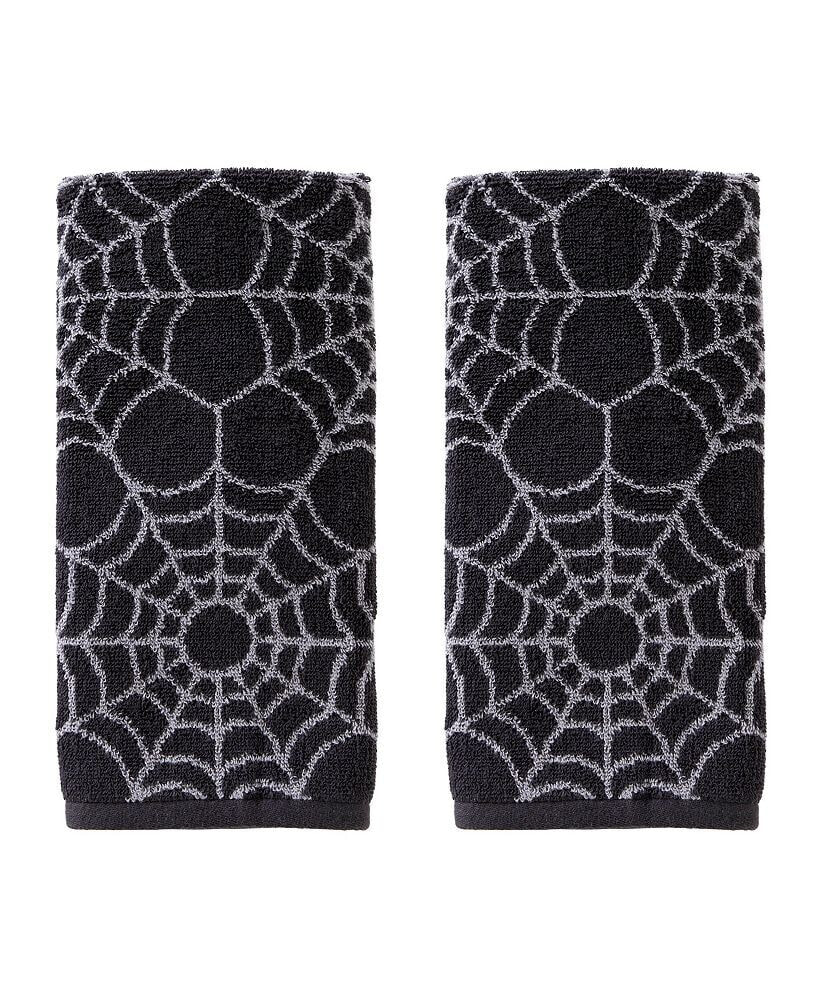 SKL Home spider Web Cotton 2 Piece Hand Towel Set