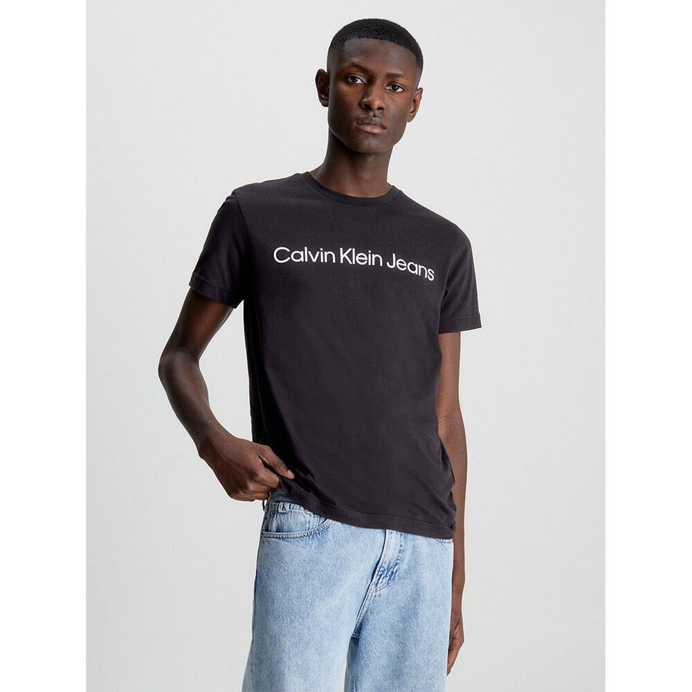 CALVIN KLEIN JEANS Core Institutional Logo Slim Short Sleeve T-Shirt