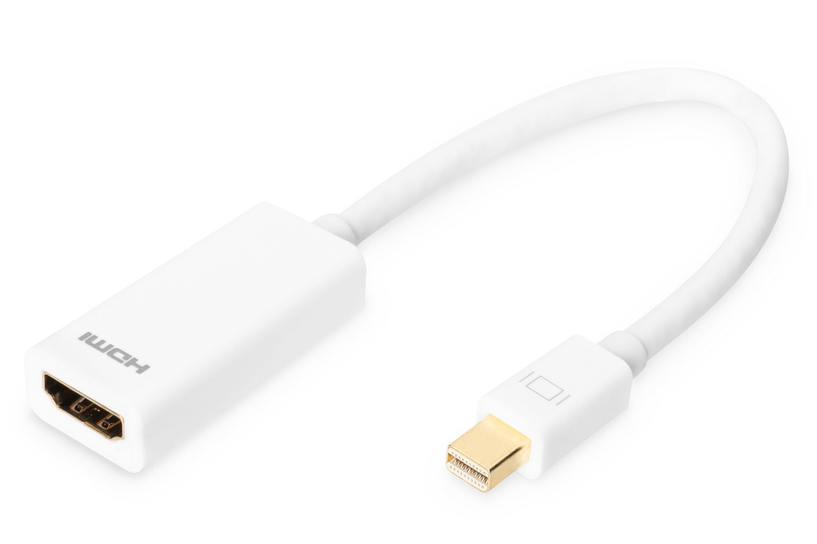 Digitus Mini DP -HDMI type A mini DisplayPort 1.1a Белый DB-340404-001-W