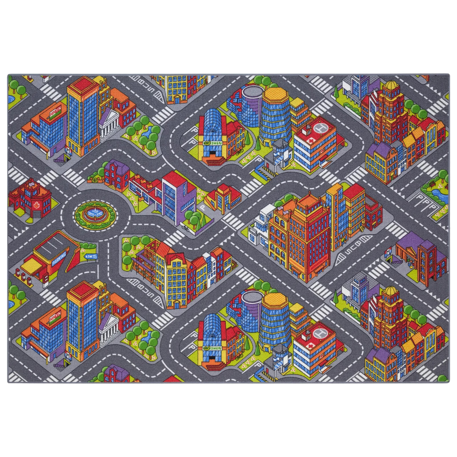 Big City Kinderteppich 140x200cm