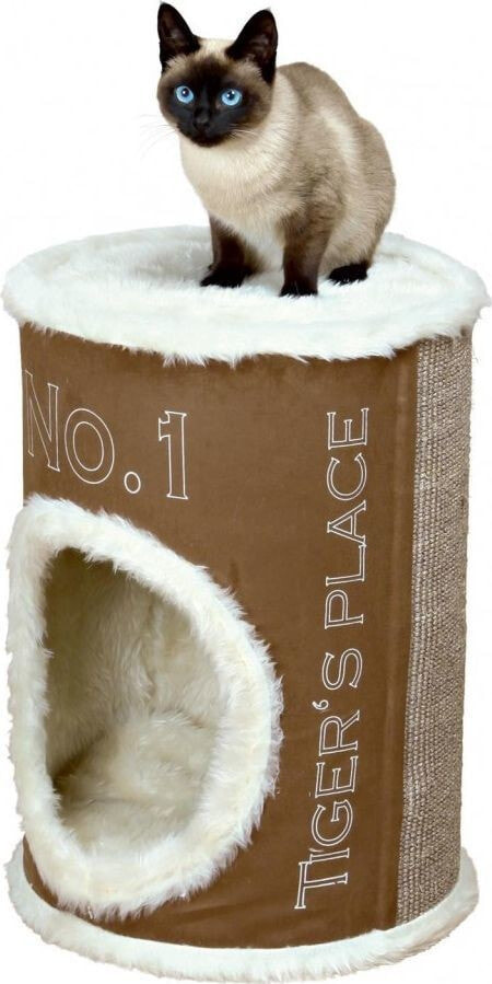 Когтеточка для кошек Trixie Lauretta, drapak stojący, kremowy, 120 cm